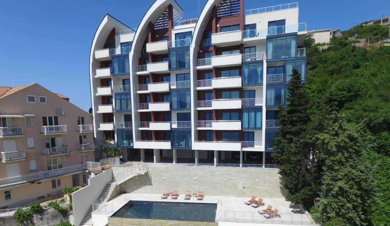 Apartments Aqua Budva Buitenkant foto